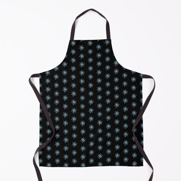 Item preview, Minimalist Sky Blue Atom Shape Science Symbol designed and sold by pattern-archive.
