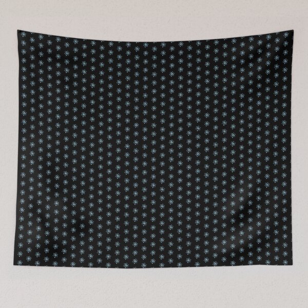 Item preview, Minimalist Sky Blue Atom Shape Science Symbol designed and sold by pattern-archive.