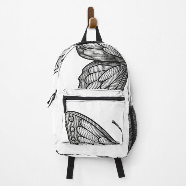 Item preview, Vintage Ink Butterfly Linocut Study designed and sold by domostore.