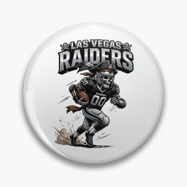 Item preview, Las Vegas Raiders Pirate Football Runner designed and sold by TonyaHall64772.