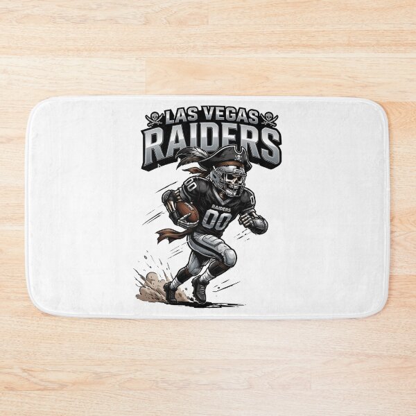 Item preview, Las Vegas Raiders Pirate Football Runner designed and sold by TonyaHall64772.