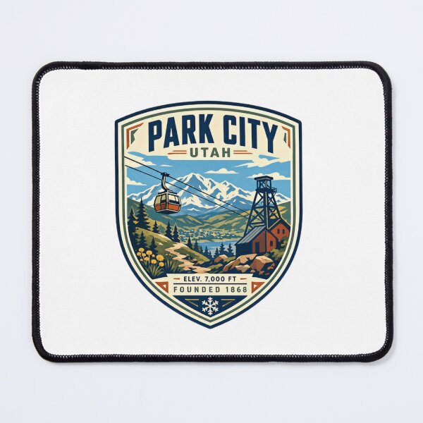 Item preview, Park City Utah Elev. 7,000 Ft Founded 1868 Ski Resort Mountain Town Traveler designed and sold by Simsimah26Parks.