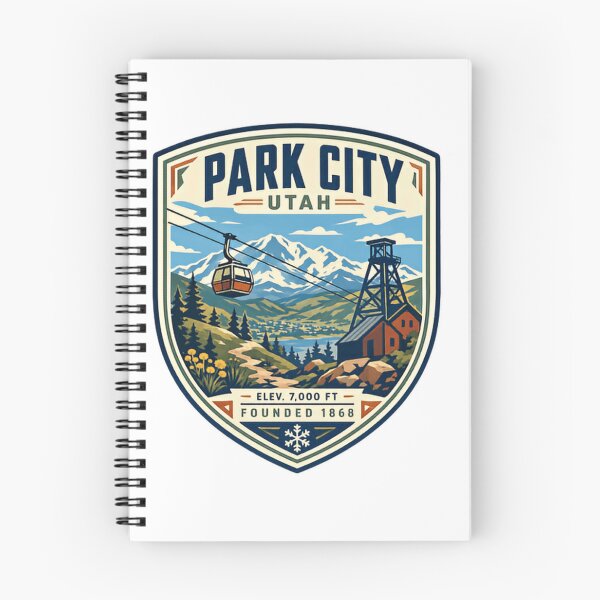 Item preview, Park City Utah Elev. 7,000 Ft Founded 1868 Ski Resort Mountain Town Traveler designed and sold by Simsimah26Parks.