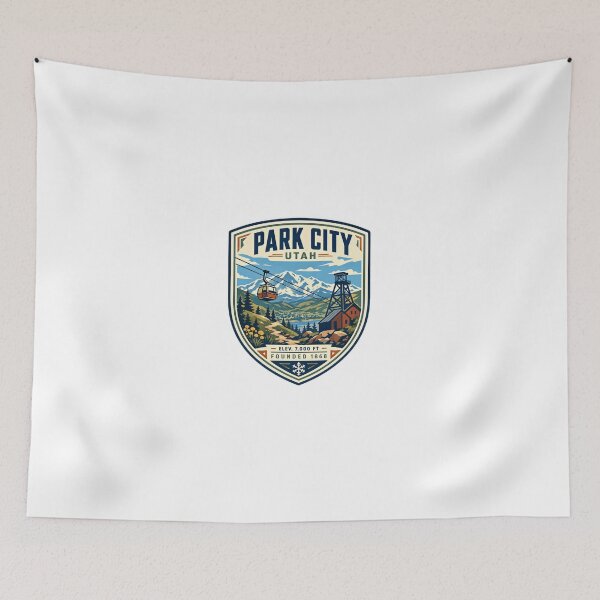 Item preview, Park City Utah Elev. 7,000 Ft Founded 1868 Ski Resort Mountain Town Traveler designed and sold by Simsimah26Parks.