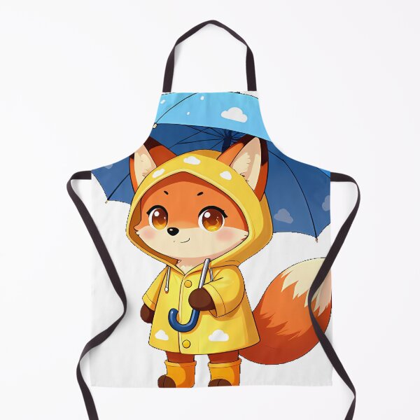 Item preview, Red Fox Rainy Day Icon designed and sold by pumsquare.