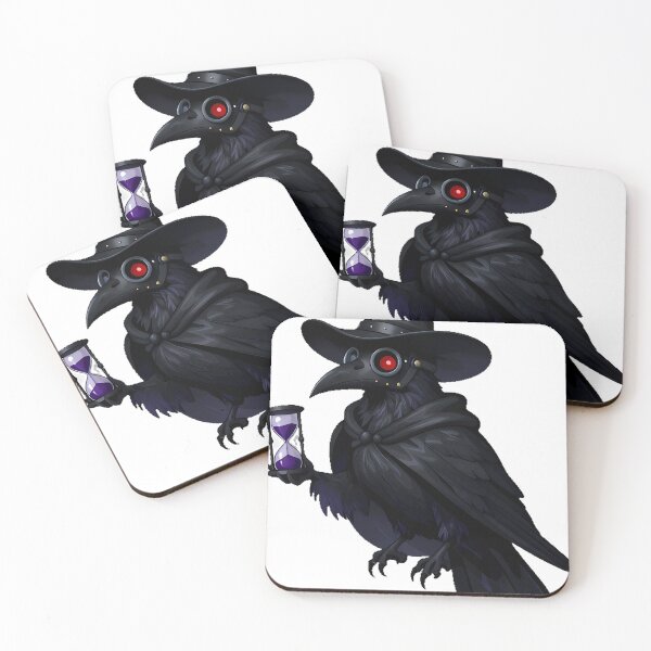 Item preview, Gothic Plague Doctor Raven designed and sold by IllumeInk.