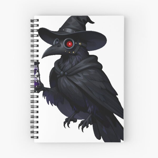 Item preview, Gothic Plague Doctor Raven designed and sold by IllumeInk.