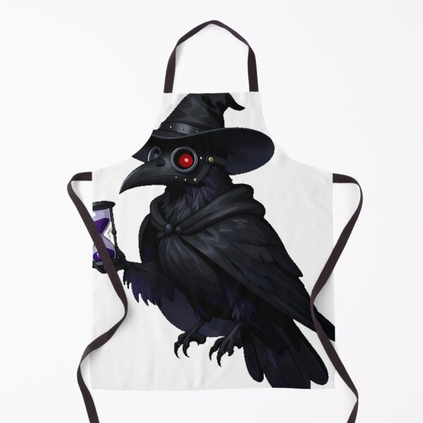 Item preview, Gothic Plague Doctor Raven designed and sold by IllumeInk.