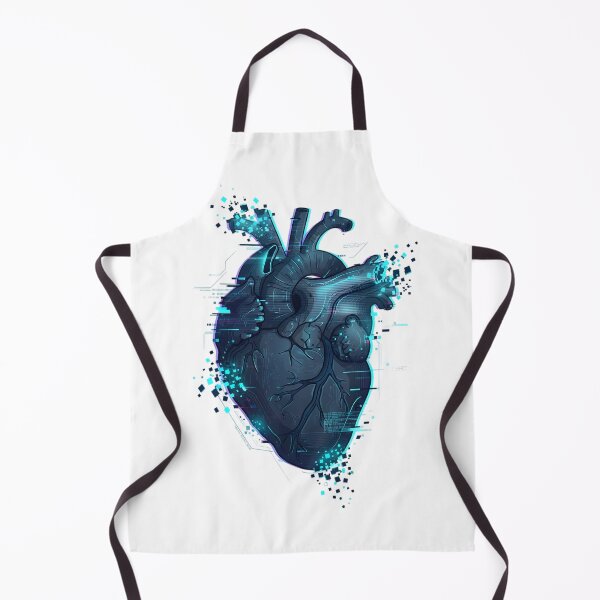 Item preview, Cyberpunk Glitch Anatomical Heart designed and sold by DripCultureLab.