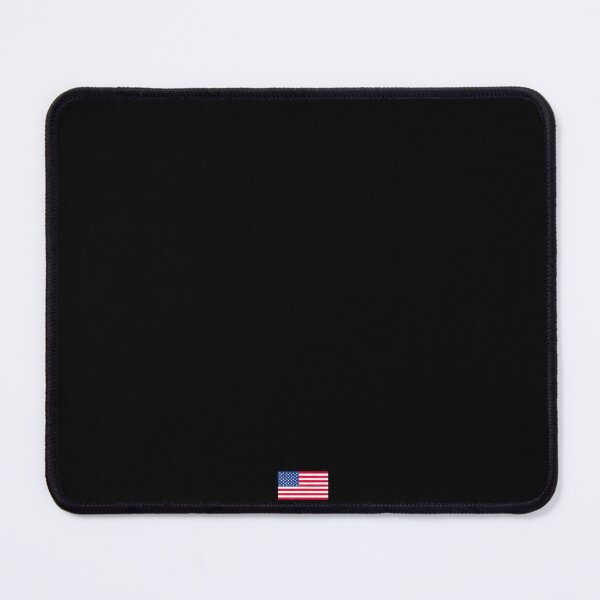 Item preview, United States flag on black background designed and sold by ZYVARENNE.