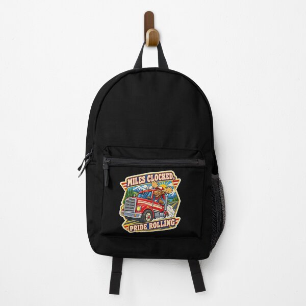 Item preview, Miles Clocked Pride Rolling Moose Truck Driver – Labor Day Chenille Patch designed and sold by Jaani-T.