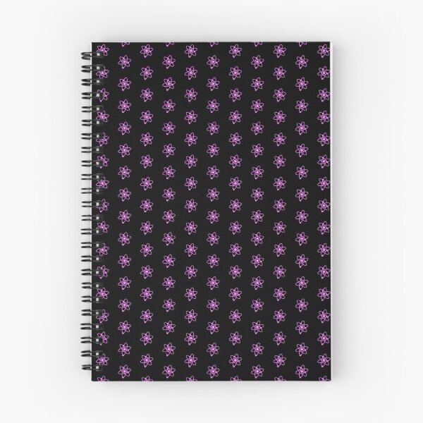 Item preview, Minimalist Violet Atom Shape Science Symbol designed and sold by pattern-archive.
