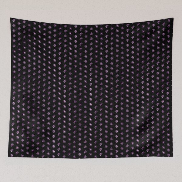 Item preview, Minimalist Violet Atom Shape Science Symbol designed and sold by pattern-archive.