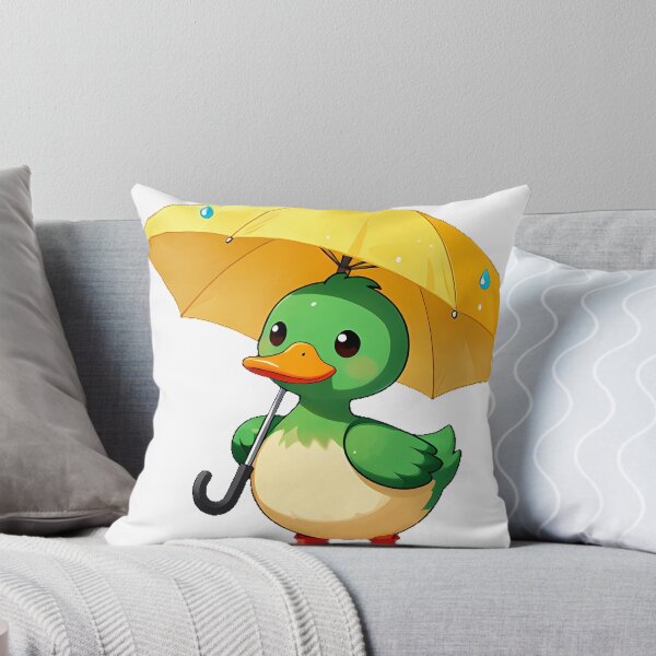 Item preview, Mallard Duck Rainy Day Icon designed and sold by pumsquare.