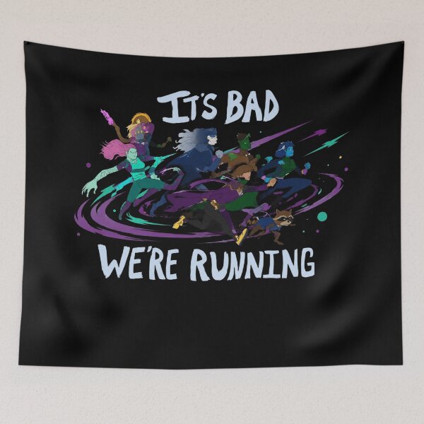 Item preview, Its Bad Were Running Classic Graphic Aesthetic designed and sold by Helen042Tracey.