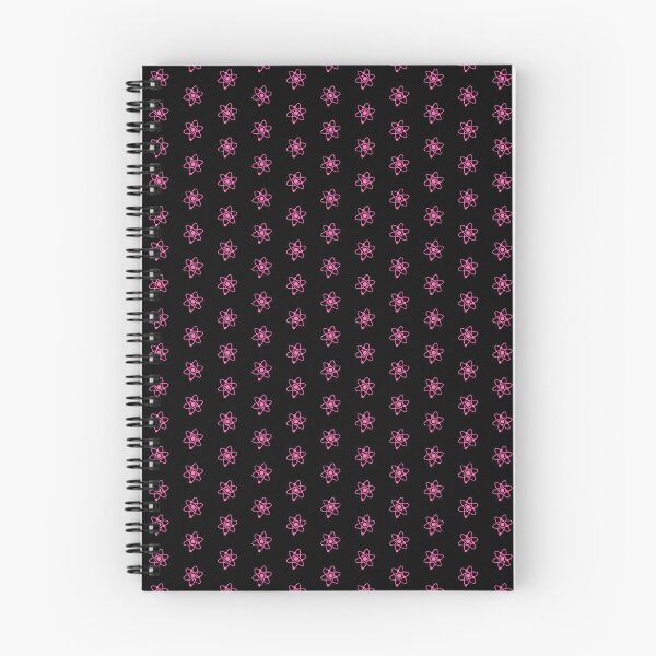Item preview, Minimalist Pink Atom Shape Science Symbol designed and sold by pattern-archive.