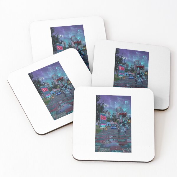 Item preview, Cyberpunk Türkiye Tech-District Playground - Holographic Future designed and sold by synthesisnft.