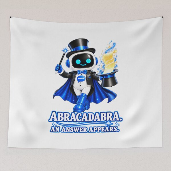 Item preview, Chatty SqueezBot. Abracadabra. An Answer Appears. designed and sold by BSCI Designs.