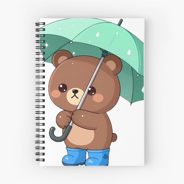 Item preview, Bear Cub Rainy Day Icon designed and sold by pumsquare.