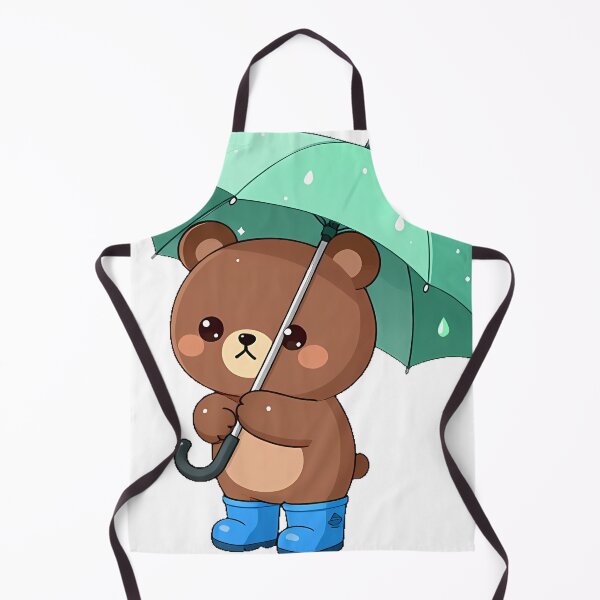 Item preview, Bear Cub Rainy Day Icon designed and sold by pumsquare.