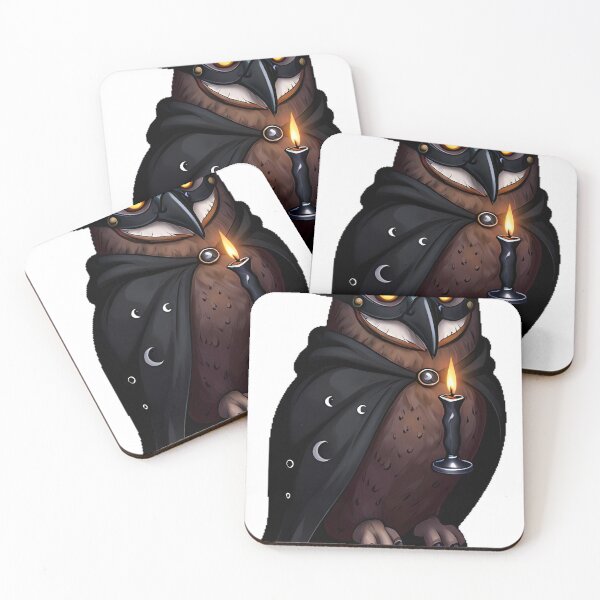 Item preview, Gothic Plague Doctor Barn Owl designed and sold by IllumeInk.