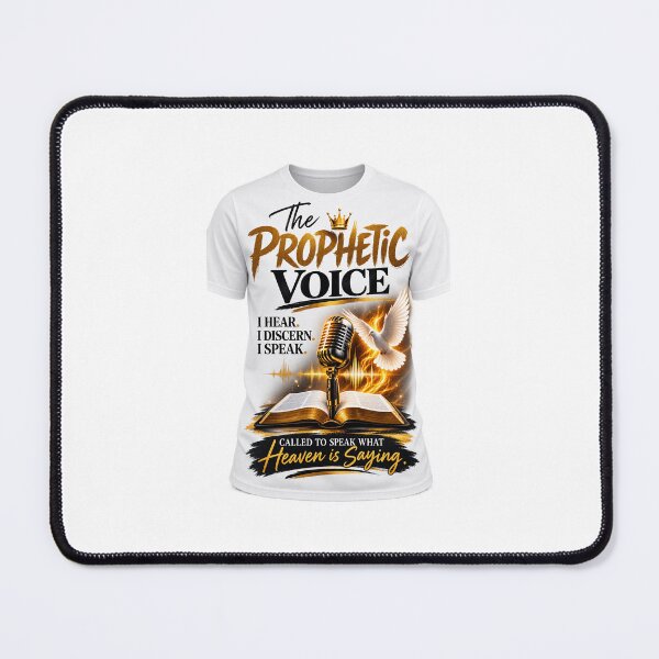 Item preview, The Prophetic Voice – Faith-Inspired Christian Design designed and sold by OJ-Studio.