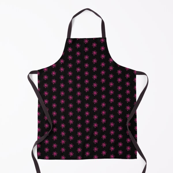 Item preview, Minimalist Hot Pink Atom Shape Science Symbol designed and sold by pattern-archive.