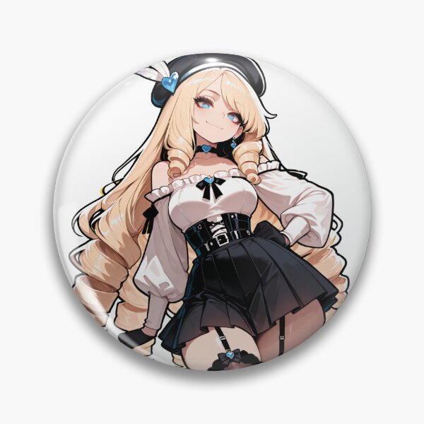 Item preview, Chibi Blonde Beret Girl Sticker designed and sold by RGB-crayon.