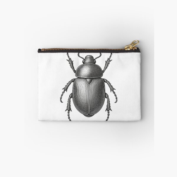 Item preview, Vintage Scarab Beetle Ink Engraving designed and sold by domostore.