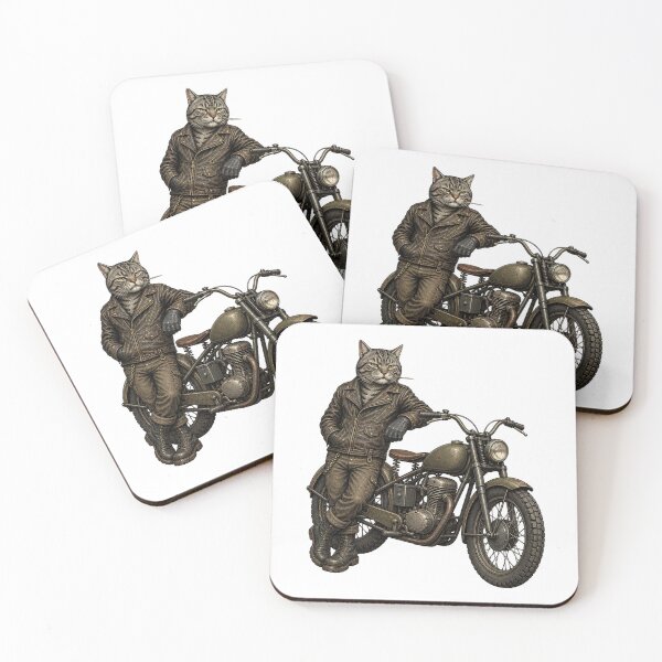 Item preview, Tough Cat Workhorse Motorcycle Rider designed and sold by TVEX19.