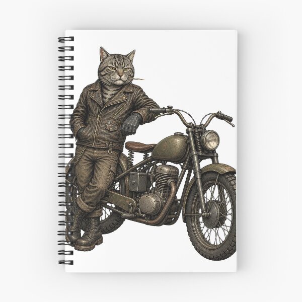 Item preview, Tough Cat Workhorse Motorcycle Rider designed and sold by TVEX19.