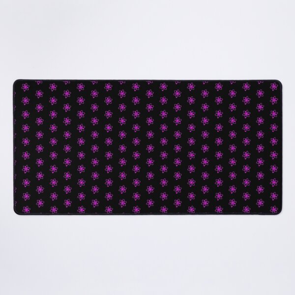 Item preview, Minimalist Magenta Atom Shape Science Symbol designed and sold by pattern-archive.