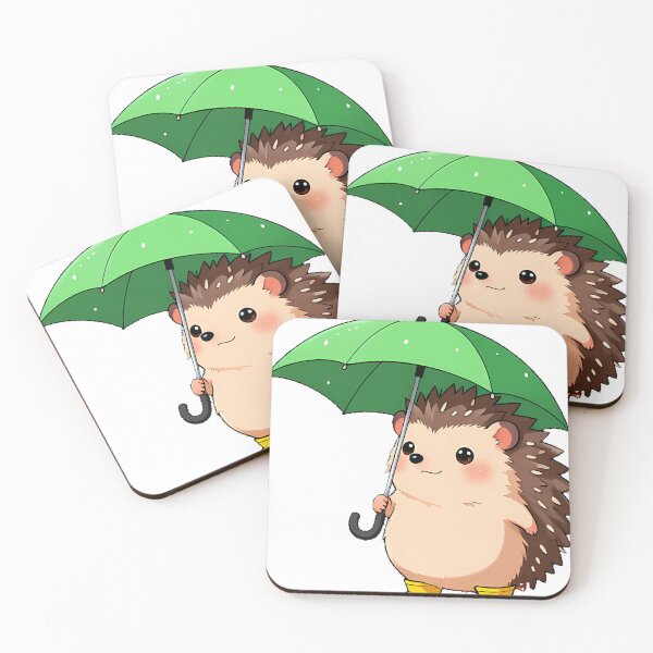 Item preview, Hedgehog Rainy Day Icon designed and sold by pumsquare.