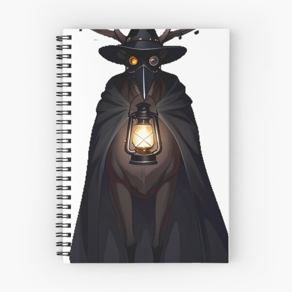 Item preview, Gothic Plague Doctor Stag designed and sold by IllumeInk.
