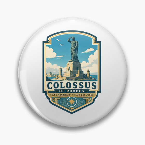 Item preview, Colossus Of Rhodes Seven Wonders Of The Ancient World History Travel Enthusiast designed and sold by Simsimah26Parks.