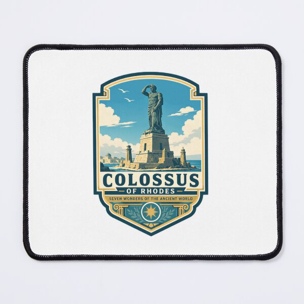 Item preview, Colossus Of Rhodes Seven Wonders Of The Ancient World History Travel Enthusiast designed and sold by Simsimah26Parks.