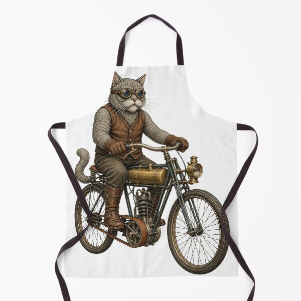 Item preview, Grandpa Cat Vintage Belt Drive Rider designed and sold by TVEX19.