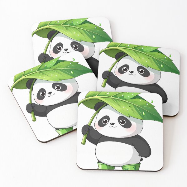 Item preview, Panda Cub Rainy Day Icon designed and sold by pumsquare.