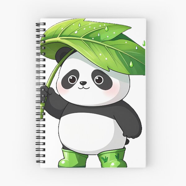 Item preview, Panda Cub Rainy Day Icon designed and sold by pumsquare.