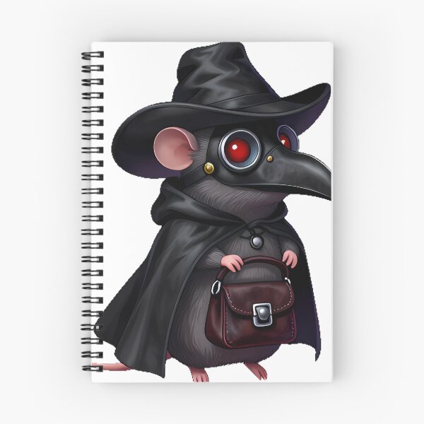 Item preview, Gothic Plague Doctor Mouse designed and sold by IllumeInk.