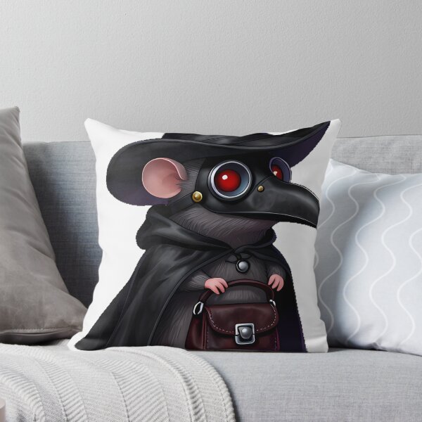 Item preview, Gothic Plague Doctor Mouse designed and sold by IllumeInk.