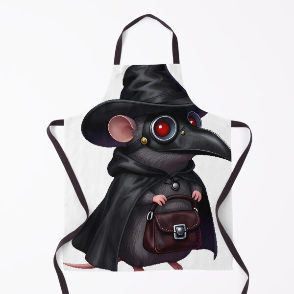 Item preview, Gothic Plague Doctor Mouse designed and sold by IllumeInk.