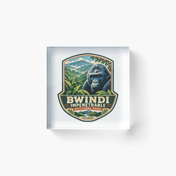 Item preview, Bwindi Impenetrable National Park Uganda Gorilla Trekking Wildlife Explorer designed and sold by Simsimah26Parks.
