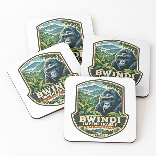 Item preview, Bwindi Impenetrable National Park Uganda Gorilla Trekking Wildlife Explorer designed and sold by Simsimah26Parks.