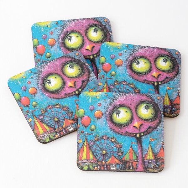 Item preview, Grunge-style Halloween circus designed and sold by MagelliShop.
