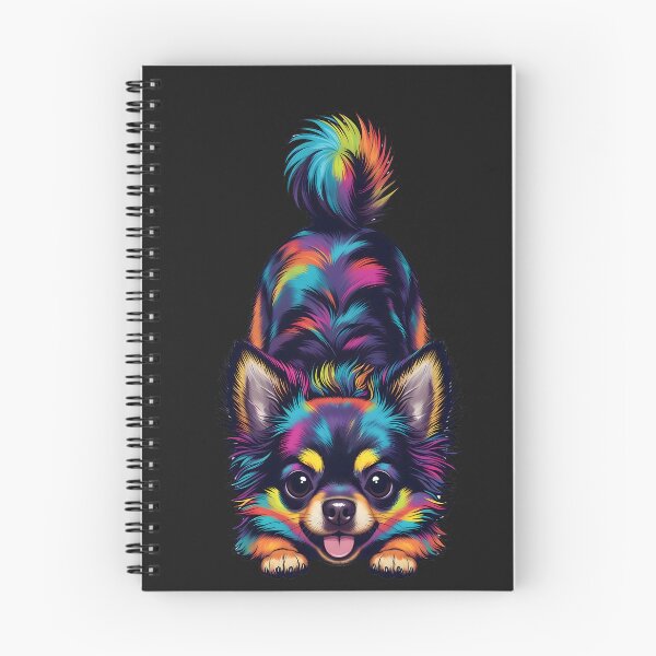 Item preview, Sassy Neon Rebel Chihuahua – Playful Cyber Attitude designed and sold by design-rebell.