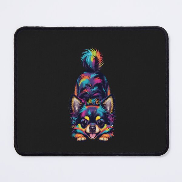 Item preview, Sassy Neon Rebel Chihuahua – Playful Cyber Attitude designed and sold by design-rebell.