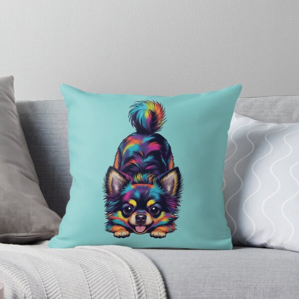 Item preview, Sassy Neon Rebel Chihuahua – Playful Cyber Attitude designed and sold by design-rebell.