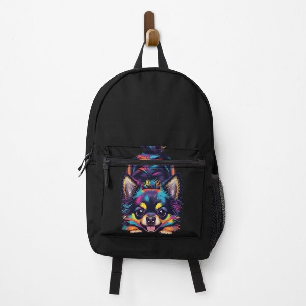 Item preview, Sassy Neon Rebel Chihuahua – Playful Cyber Attitude designed and sold by design-rebell.