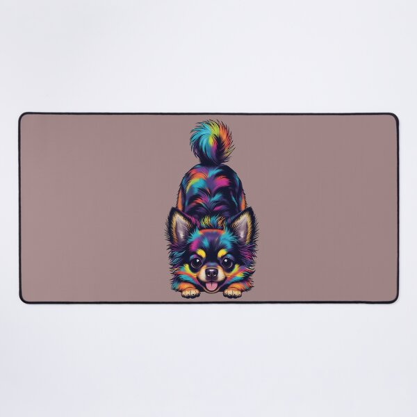 Item preview, Sassy Neon Rebel Chihuahua – Playful Cyber Attitude designed and sold by design-rebell.